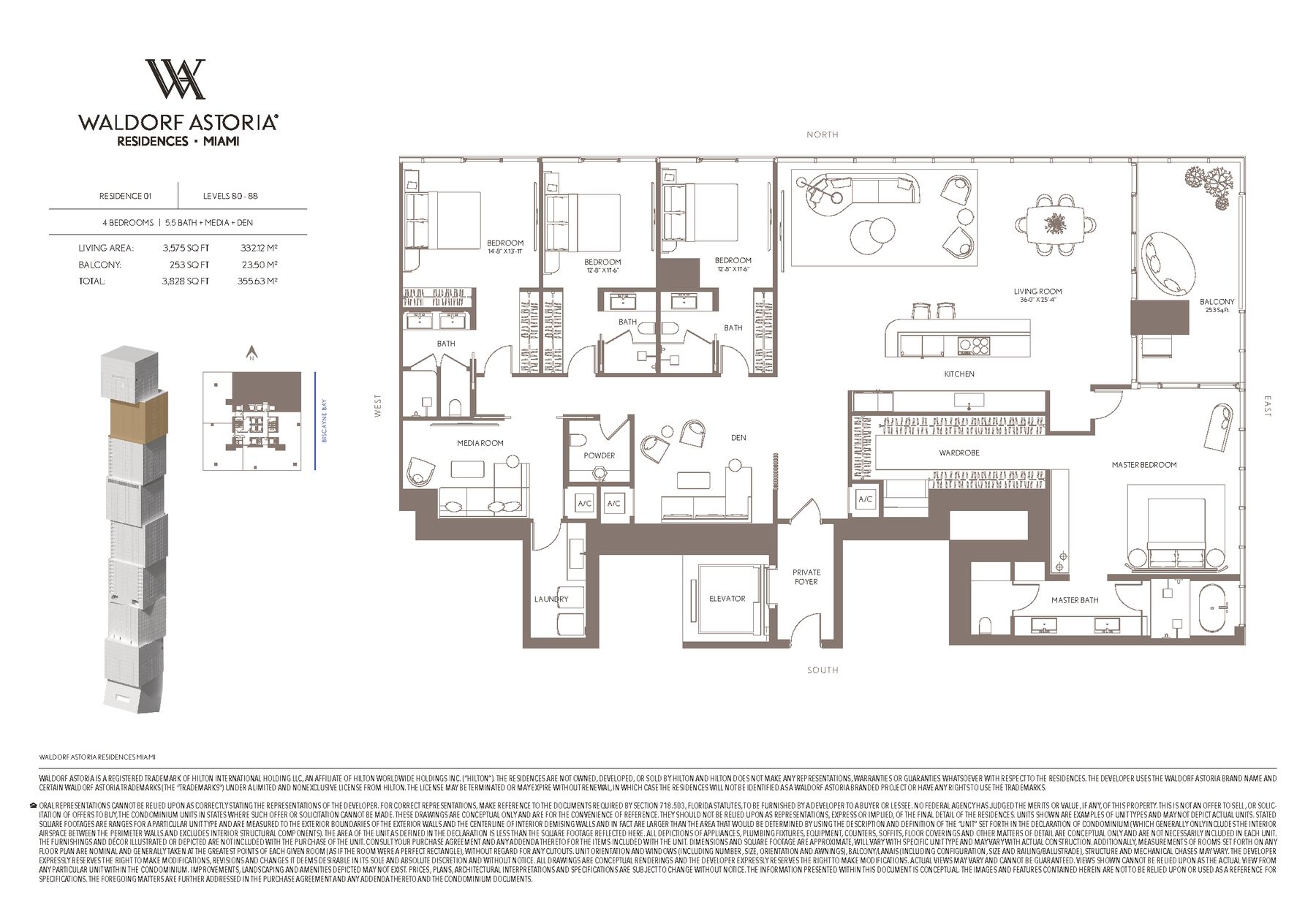 Sky Residence 01 floor plan